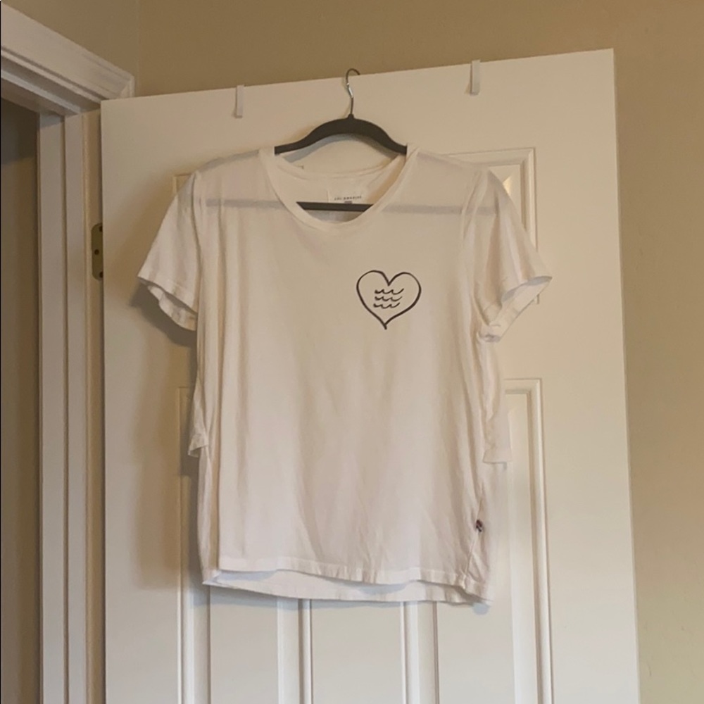 Sop Angeles ruffle back tee